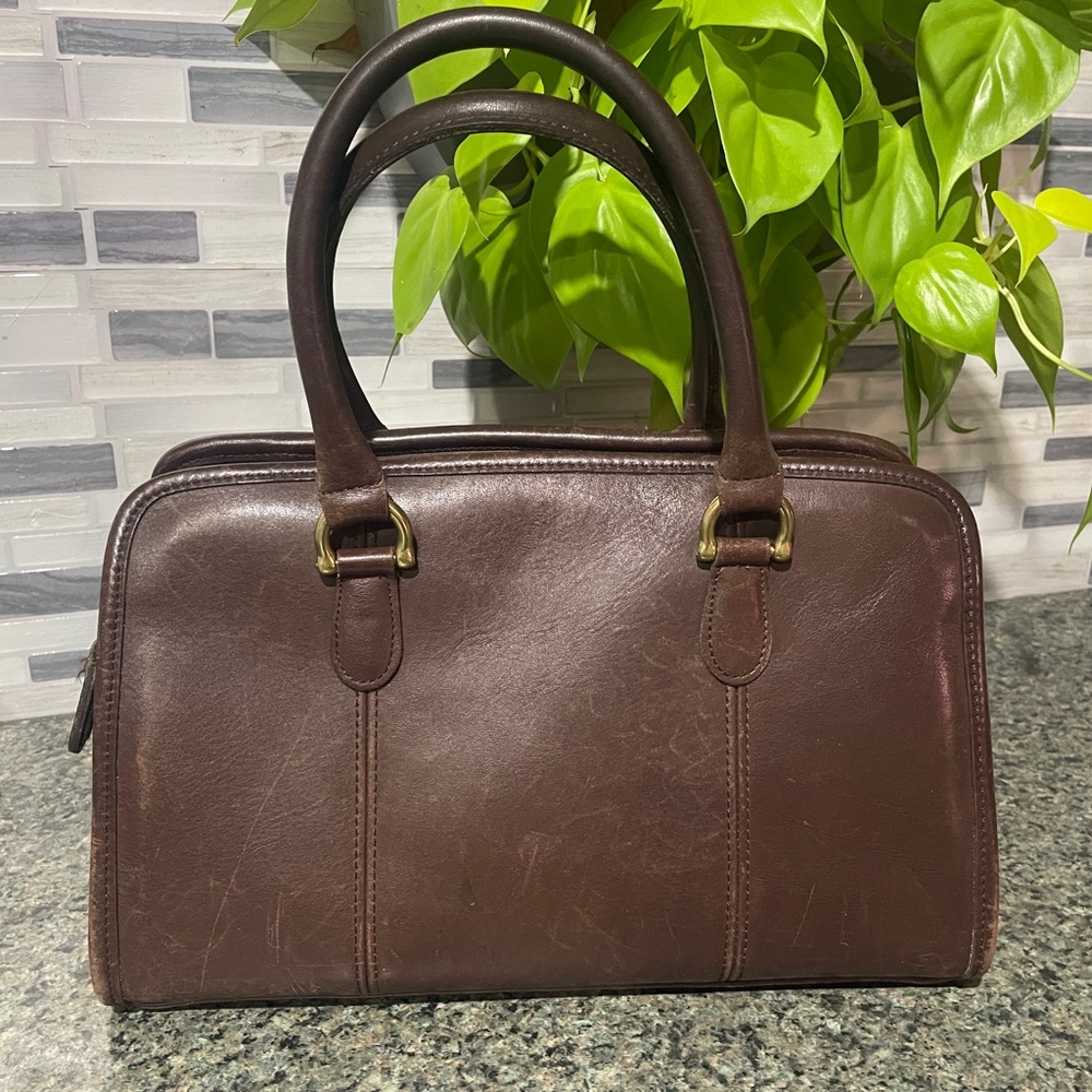 Vintage Coach brown bag